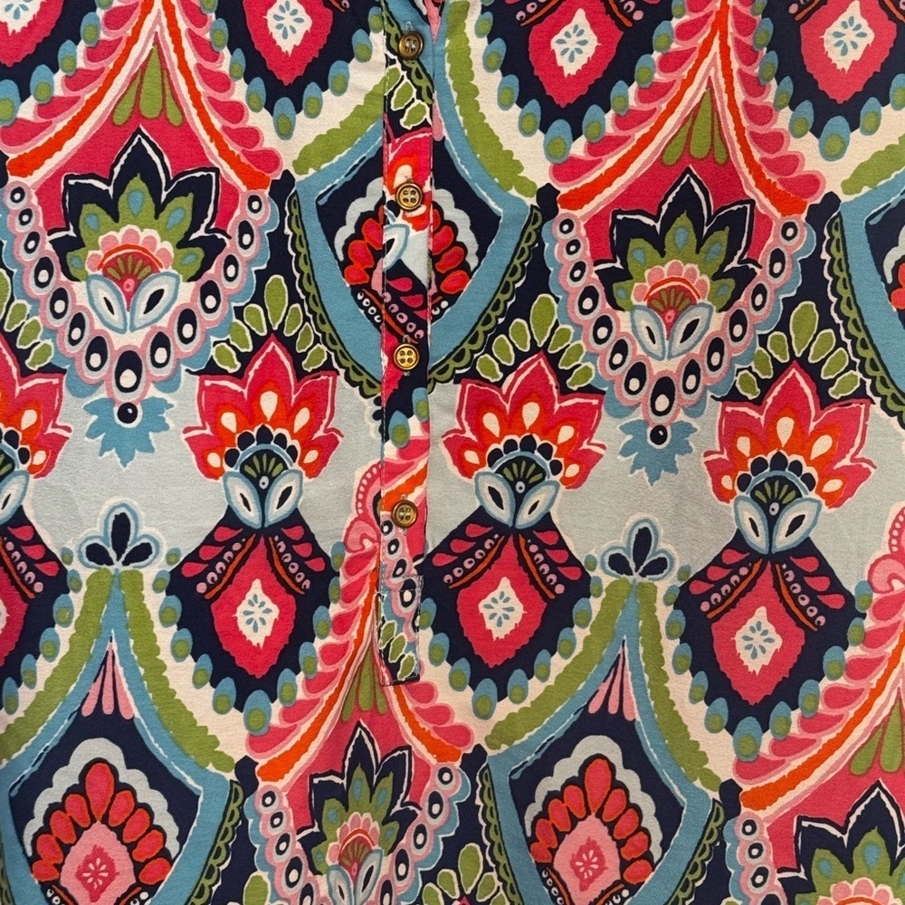 Buckhead  Betties Vibrant Patterned Blouse - Picture 4 of 7